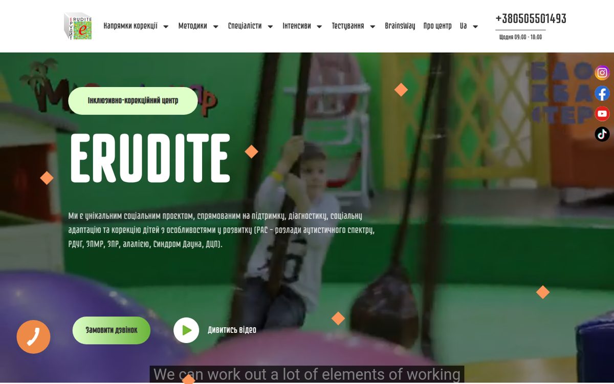 erudit-inclusion.com home page